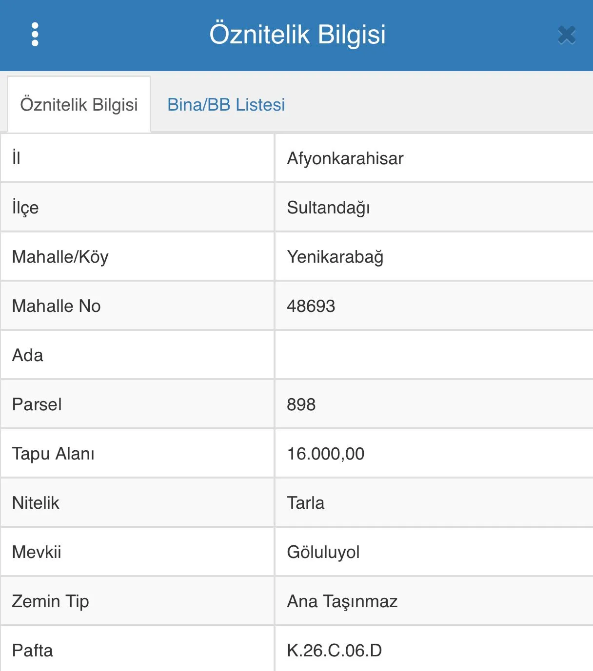 AFYON SULTANDAĞI YENİKARABAĞ'DA 19.000 M2 VERİMLİ TARLA